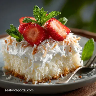 Coconut Poke Cake: Easy, Ultra-Creamy Hawaiian Coconut Cake Recipe Recipe Card