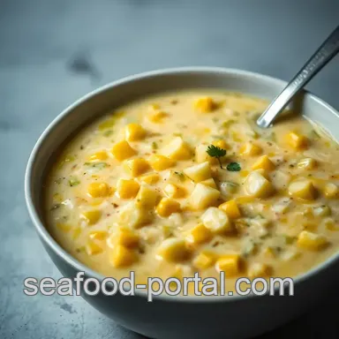 Easy & Creamy Meatless Corn Chowder Recipe: A Family Favorite Recipe Card