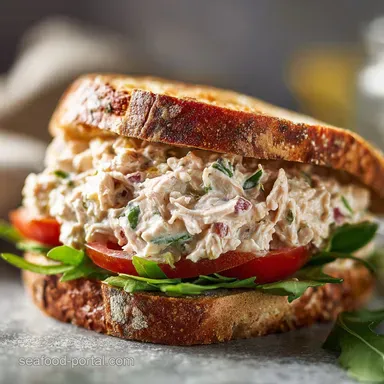 Foolproof Creamy Subway Tuna Salad Sandwich Recipe Just Like the Shop Recipe Card