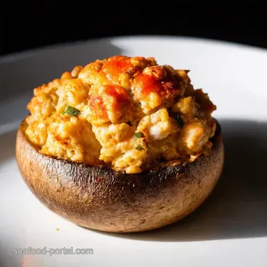 Crab Stuffed Mushrooms Party Appetizer Perfection