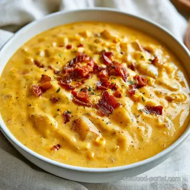 Crockpot Corn Chowder with Bacon