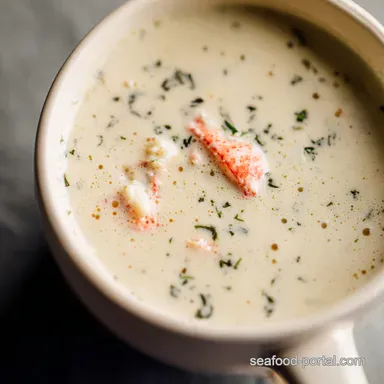 Creamy Crab Bisque Recipe A Shellabration of Flavor Recipe Card