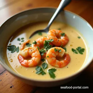 Creamy Crab Shrimp Seafood Bisque A Dreamy Recipe Recipe Card