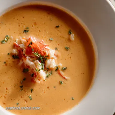 Creamy Lobster Bisque Recipe My GoTo Comfort Soup Recipe Card