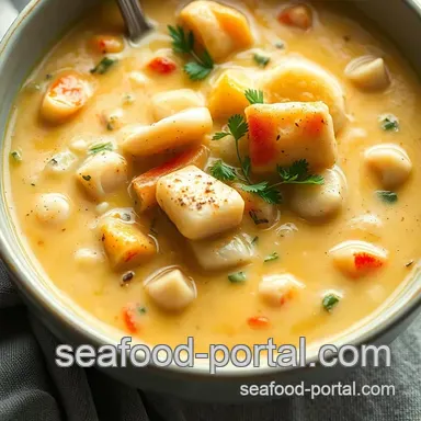 Seafood Chowder Recipe: Creamy, Dreamy Comfort in a Bowl! Recipe Card