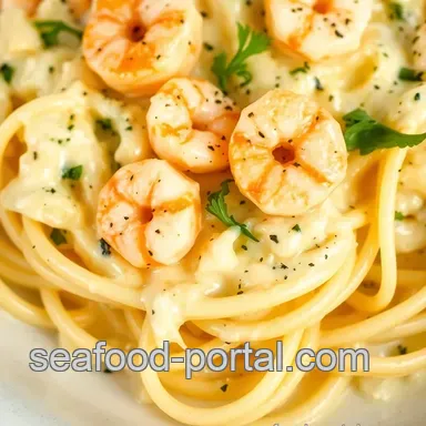 Creamy Shrimp Alfredo Pasta Recipe: So Easy & Delicious! Recipe Card