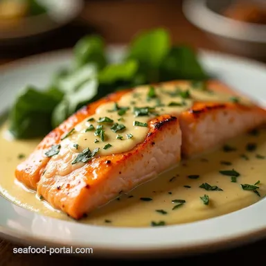Creamy Garlic Salmon My Quick Easy Weeknight Recipe Recipe Card