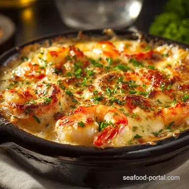 Seafood Gratin Recipe Easy: Rich, Creamy Ready in 50 Minutes Recipe Card