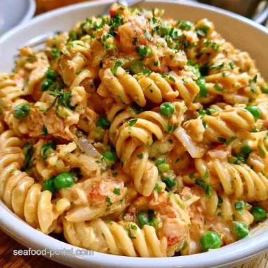 Creamy Imitation Crab Pasta, 8 Servings