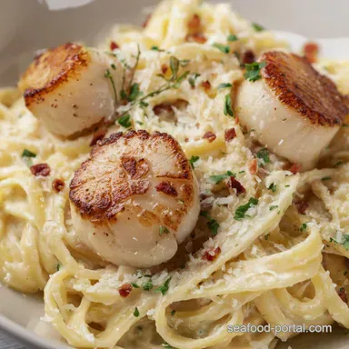 Creamy Lemon Scallops Pasta An Italian Dream Recipe