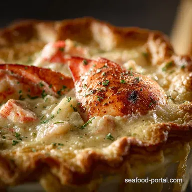Creamy Lobster Pot Pie: Ultimate Luxe Comfort Food Recipe Recipe Card