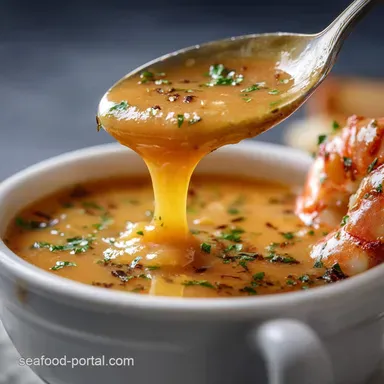 Creamy Lobster Sauce: Decadent Bisque Finish at Home
