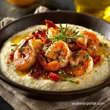Best Southern Shrimp and Cheese Grits Extra Creamy Recipe Recipe Card