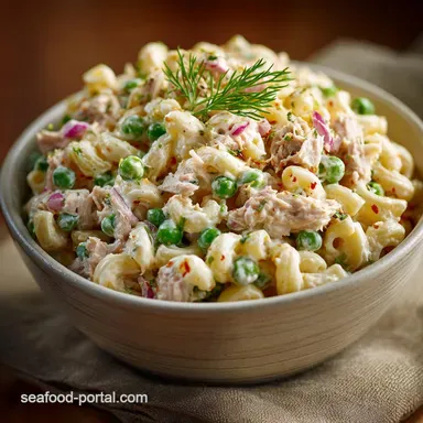 The Ultimate Creamy Tuna Macaroni Salad Foolproof Potluck Dish