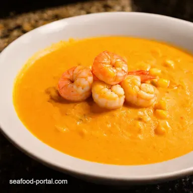 Gourmet New Orleans Shrimp and Corn Bisque My Secret Recipe Card
