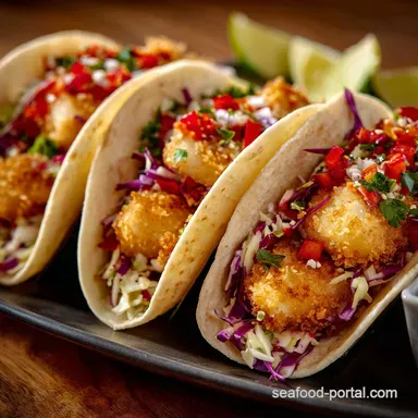 Crispy Air Fryer Fish Tacos: Ultimate Baja Style with Zesty Slaw