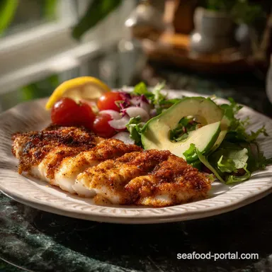 Crispy Air Fryer Tilapia Recipe: Lemon Pepper Finish in 15 Minutes