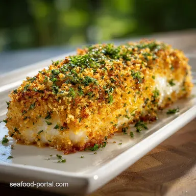 Breaded and Baked Fish Recipe: Panko Haddock