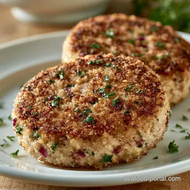 Crispy Baked Tuna Cakes in 25 Minutes Recipe Card