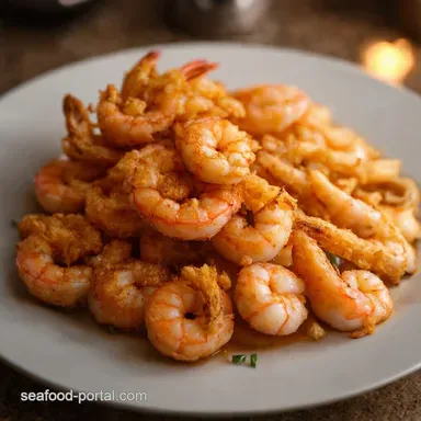 Crispy Squid Shrimp Platter Dennis Prescott Inspired Recipe Recipe Card