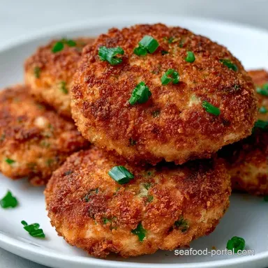 Crispy Canned Salmon Cakes in 25 Minutes Recipe Card