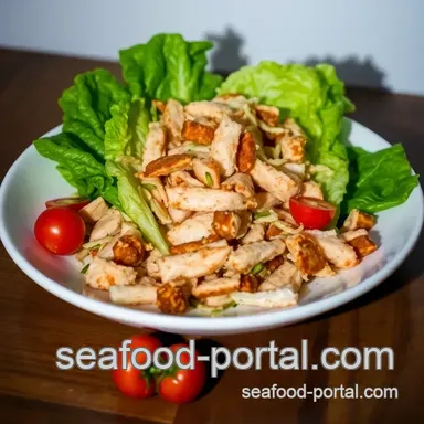 My Favorite Crispy Chicken Salad with Tangy Dressing Recipe Recipe Card