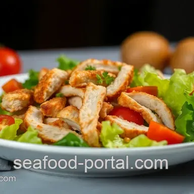 My Favorite Crispy Chicken Salad with Tangy Dressing Recipe