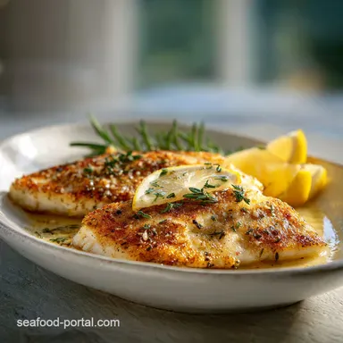 Flounder Fish Recipe: Panko Crusted in 15 Minutes Recipe Card