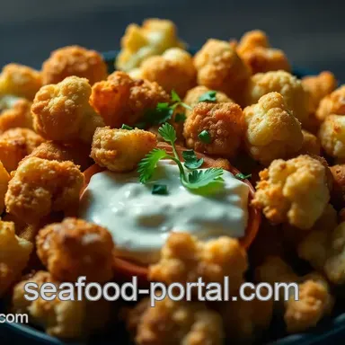 Crispy Fried Cauliflower: Spicy Yogurt Dip (Better Than Takeout!)