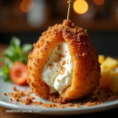 The Ultimate Fried Ice Cream Recipe Warm Crispy Shell Recipe Card