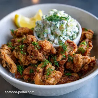 Fried Oysters Recipe: Ultimate Crispy Coastal Perfection Recipe Card