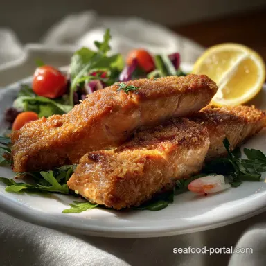 Crispy Fried Salmon Recipe: Shockingly Velvety Inside