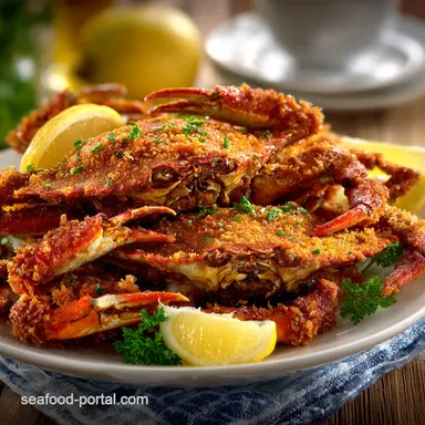 Crispy Fried Blue Crabs: The Ultimate Soft-Shell Recipe for Seaside Crunch