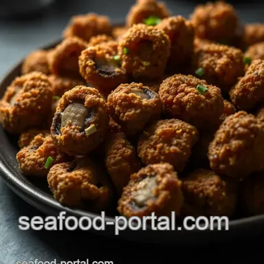 Crispy Golden Fried Mushroom Recipe: My Family's Favourite Snack Recipe Card