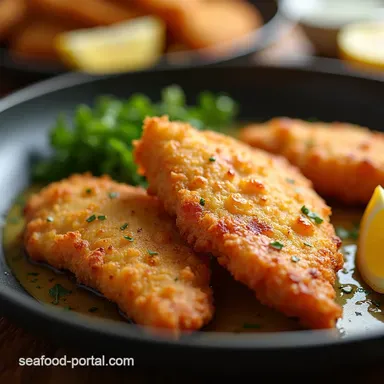 Easy Pan Fried Fish Crispy Flaky Ready in Minutes Recipe Card