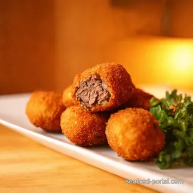 Crispy Japanese Beef Croquettes Korokke Tokyo at Home Recipe Card