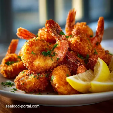 The Secret to Perfect Crispy Fried Jumbo Shrimp Pub Grub Style