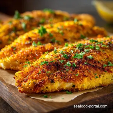 Baked Catfish: Crispy Cornmeal Fillets in the Oven (Lighter Recipe)