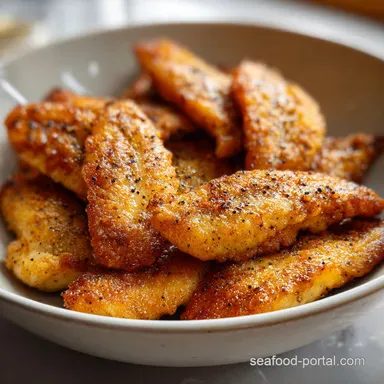 Crispy Lemon Pepper Tilapia in 15 Min