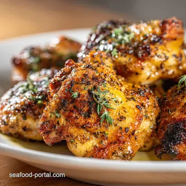 Shatteringly Crispy Ninja Chicken Thighs Air Fryer Recipe Recipe Card