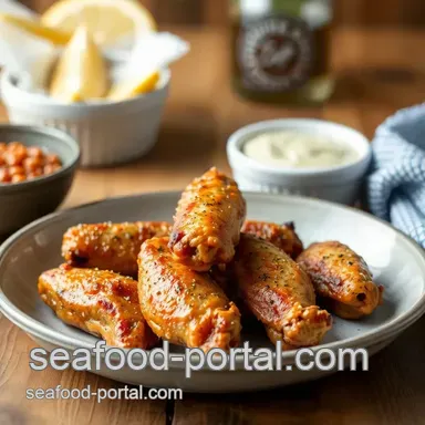 How to Bake Chicken Wings with Old Bay Flavor: The Best Recipe Ever! Recipe Card