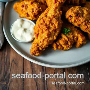 Crispy Oven-Fried Chicken: The Best Guilt-Free Fried Chicken Oven Recipe Recipe Card