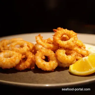 Crispy PubStyle Calamari Recipe with Lemon Aioli Recipe Card