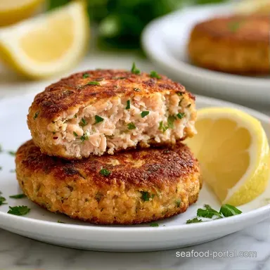 Crispy Salmon Patties in 20 Minutes Recipe Card