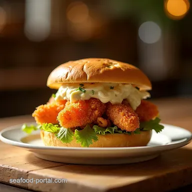 The Proper Prawn Crispy Soft Shell Crab Sandwich Recipe Recipe Card