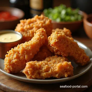 The Golden Standard Crispy Juicy Southern Fried Chicken Recipe Recipe Card