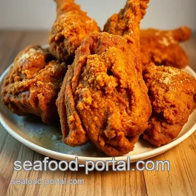 Crispy Southern Fried Chicken Recipe for National Fried Chicken Day 2024 Deals Recipe Card