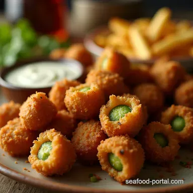 The Crispiest Southern Fried Okra Recipe No Slime Recipe Card