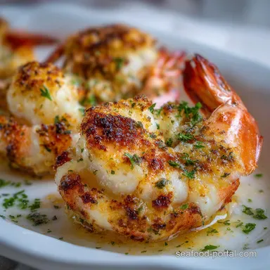 Stuffed Shrimp Recipe with Ritz Crackers Recipe Card