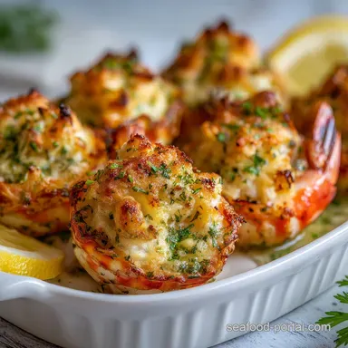 Stuffed Shrimp Recipe with Ritz Crackers